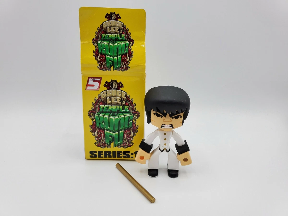 Round 5 Bruce Lee's Temple Of Kung Fu Series 1 White Suit Bruce Lee Figure  | eBay