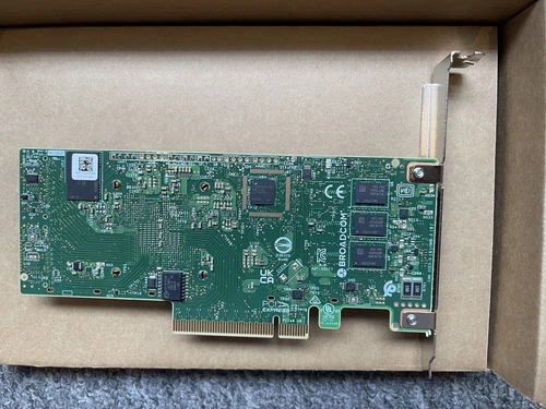 BROADCOM 05-50077-01 PCI-E 4.0 x8 PCI-Express MegaRAID 9560-8i RAID Controller - Picture 4 of 4