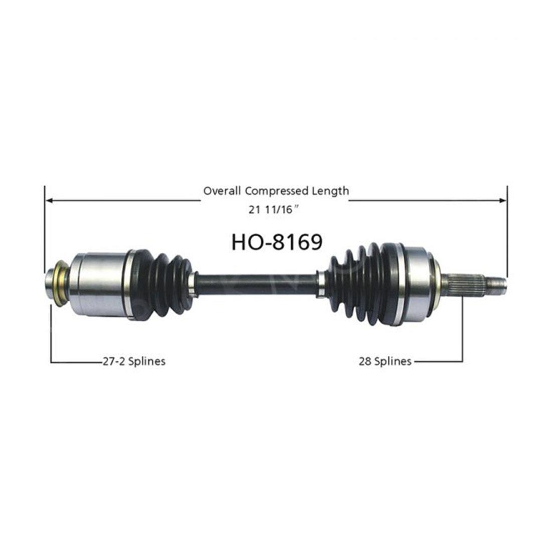 Front Right CV Axle CV Joint Assembly For Acura TSX 2004 2005 2006 2007