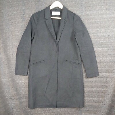 Zara jacket Basic coat small outerwear department wool blend lightweight casual