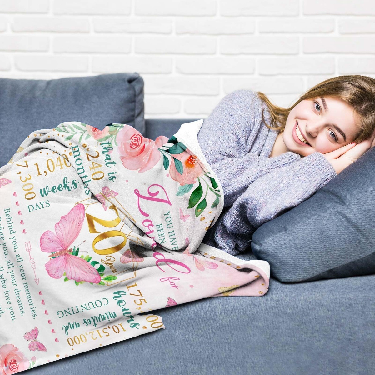 Blanket 20 Gifts For 20th Birthday Girlfriend Birthday Ideas For