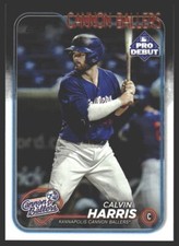 Calvin Harris #PD-11 2024 Topps Pro Debut Kannapolis Cannon Ballers