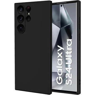 COOLGADGET Funda protectora de silicona para móvil Samsung Galaxy S24 Ultra