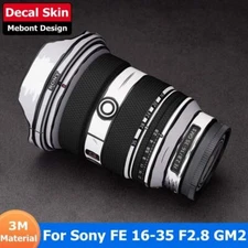 Decal Skin Camera Lens Sticker Vinyl Wrap Film For Sony FE 16-35mm F2.8 GM II