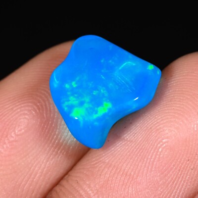 Paraiba Äthiopische Opal Poliert Rough & Kostüm Form Natürlich Edelstein 3.20