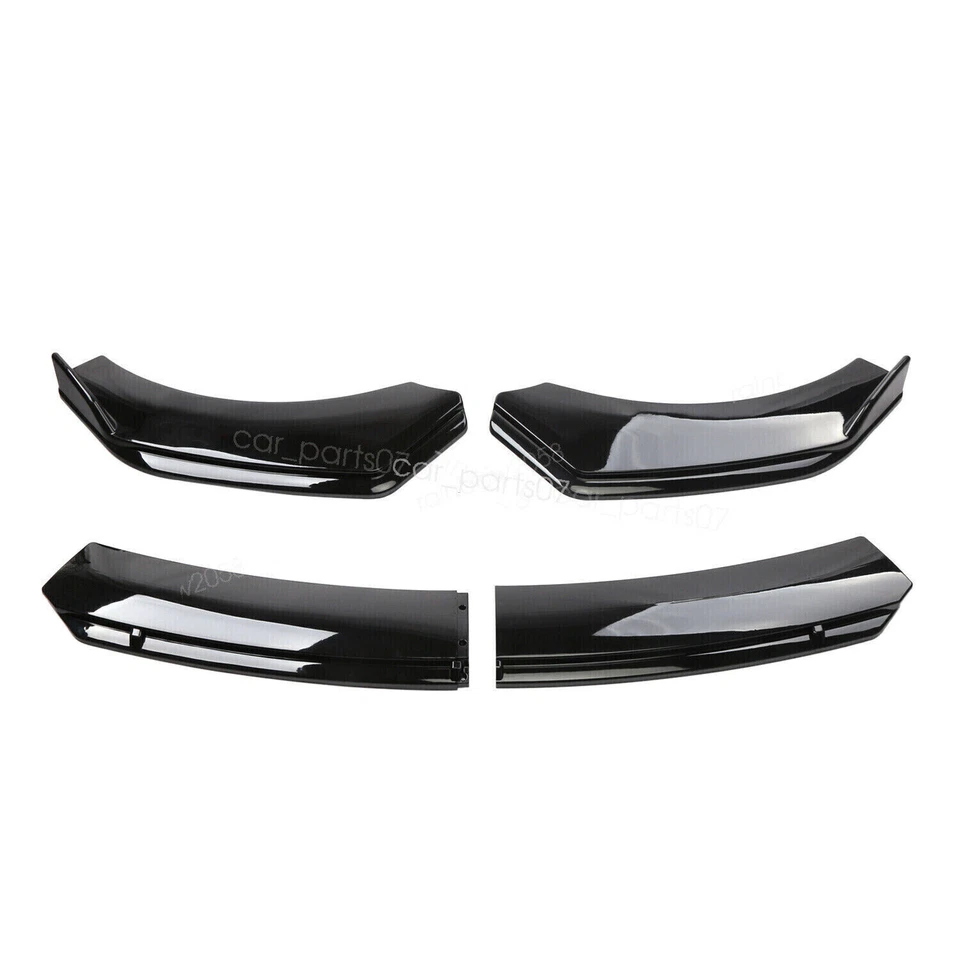 For Honda Ridgeline Front Bumper Lip Spoiler Splitter Body Kit Glossy Black Foto 3 de 4