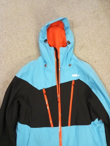 Adult Mens No Fear Waterproof Coat With Hood - Picture 3 of 13