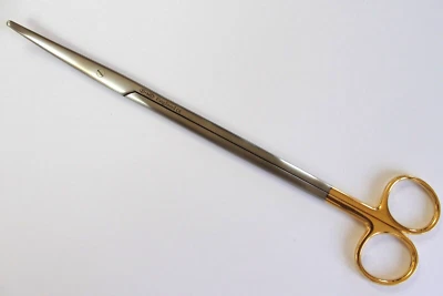 D+MD Metzenbaum scissors 23 cm curved tungsten carbide surgical instrument top steel