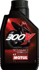 Motul 104118 300v 4T Competition Synthetic Oil 10W40 Liter