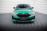 Front Ansatz FüR V.9 BMW M135I F40 Schwarz Spoilerlippe Spoilerschwert
