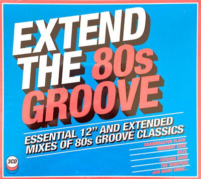 Compilation 3xCD Extend The 80s Groove (Essential 12'' And Extended Mixes Of 80s 