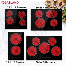 GASLAND Electric Ceramic Cooktop 12/24/30 240V Built-in Touch Control Stove Top