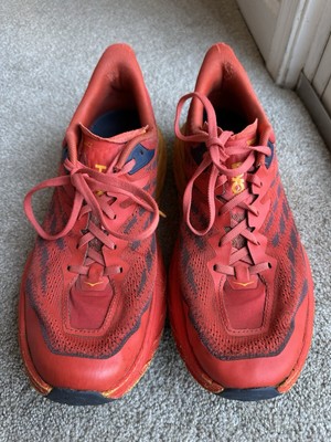 Mens HOKA Speedgoat 5 Fiesta/Radiant Yellow Trail Running  display picture 2