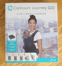 Contours Journey GO 5 in 1 Baby Carrier Newborn to Toddler Cosmos Navy
