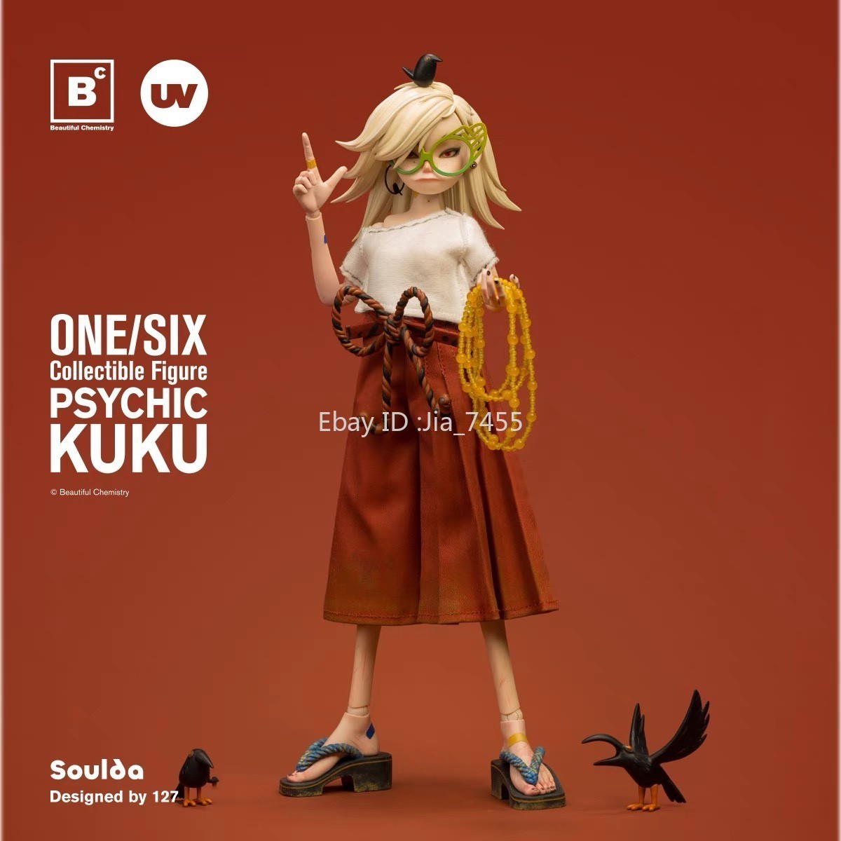 UV Underverse Beautiful Chemietry ENFJ Psychic KUKU 1/6 Action