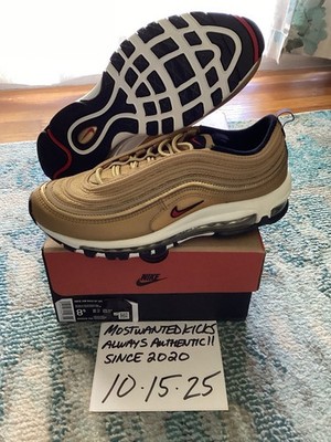 DS 2023 Nike Air Max 97 OG QS Golden Bullet Men s Sz 8.5