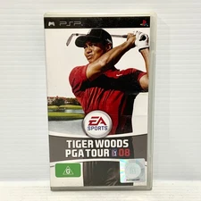 Tiger Woods PGA Tour 08 + Manual - PSP - Tested & Working - Free Postage