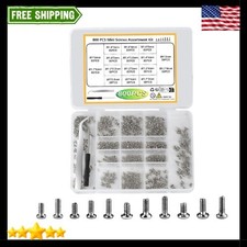 800 Pcs Tiny Screws for Electronics Micro Small Mini Phillips Pan Head Machine