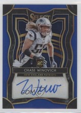 2019 Panini Select Rookie Signatures Blue Prizm 94/99 Chase Winovich Auto 7ba