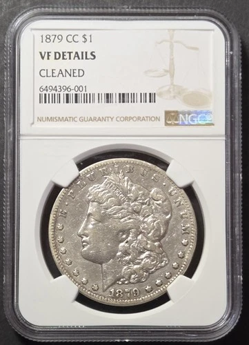 1879-CC Morgan Dollar, NGC VF Details
