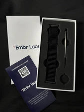 New Embr Wave 2 Nylon Comfort Wristband - Black