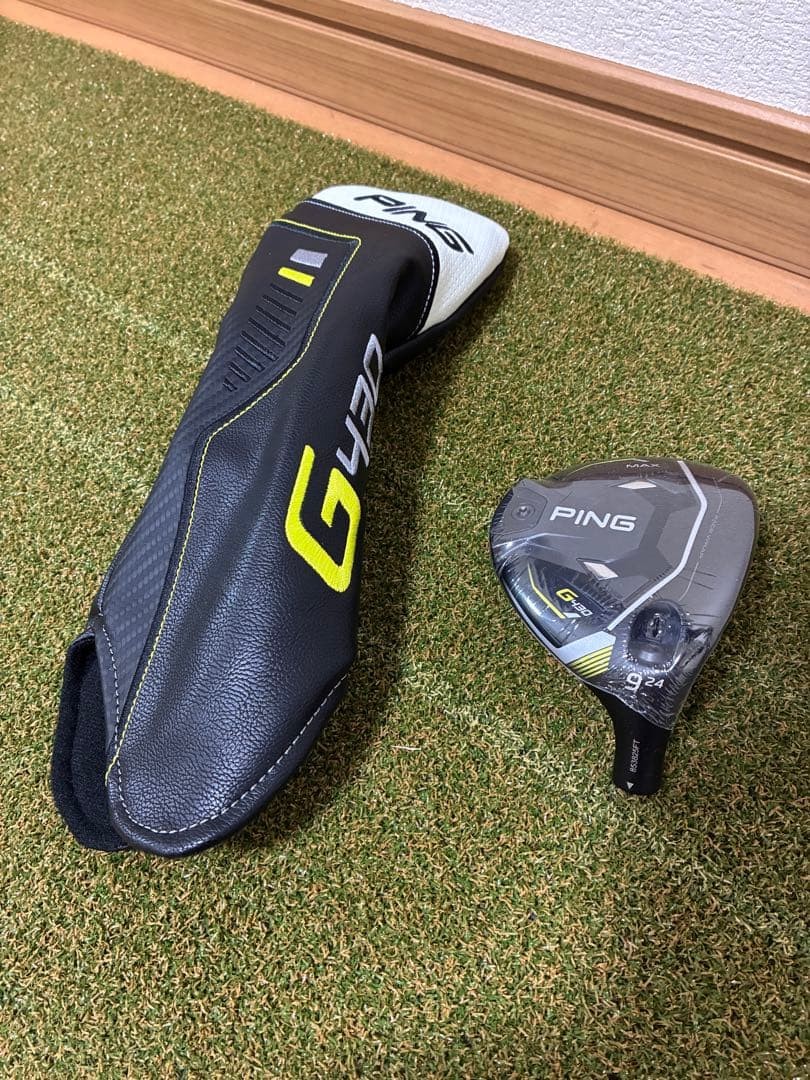PING G430 MAX 9W Fairway Wood Head Only 24 Degree w Headcover 