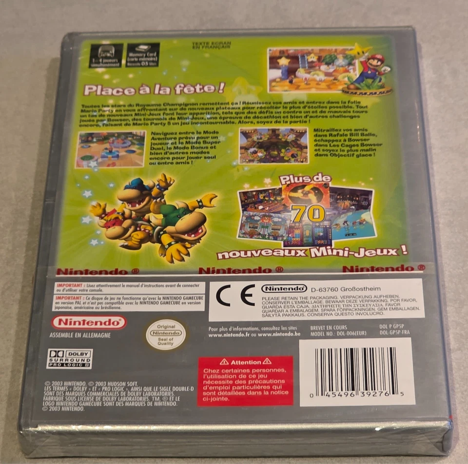 Mario Party 5 Nintendo Gamecube Gioco Nuovo - Bild 2 von 4