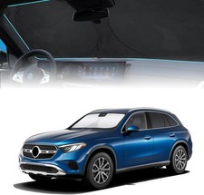 for GLC Windshield Sunshade Foldable Sun Shade Custom for 2016-2022 GLC SUV