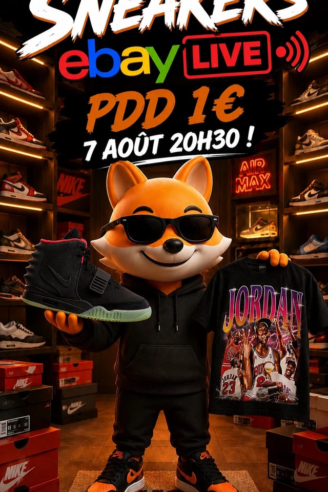 LIVE Sneakers et vêtements streetwear de FOLIE !