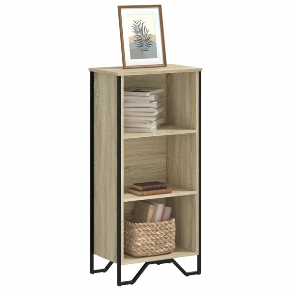 BüCherregal Sonoma-Eiche 50X31X106 Cm Holzwerkstoff Standregal-image