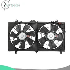 Radiator Condenser Cooling Fan Assembly Car Electric For 12-15 Chevrolet Camaro