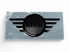 Mini Cooper Rear Emblem Badge Black New Oem 51149880866 F56 F57 Mini Cooper Rear Emblem Badge Black New Oem 51149880866 F56 F57