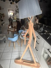 Stehleuchte Natur Bodenlampe Wohnzimmer Standlampe Stehlampe