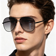 Pilot Reading Sun glasses Multifocal Progressive Oversized Blue Light Blocking