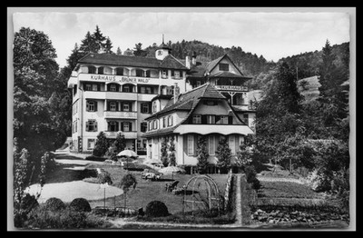 Ansichtskarte Kurhaus und Sanatorium Grüner Wald / Bad Herrenalb