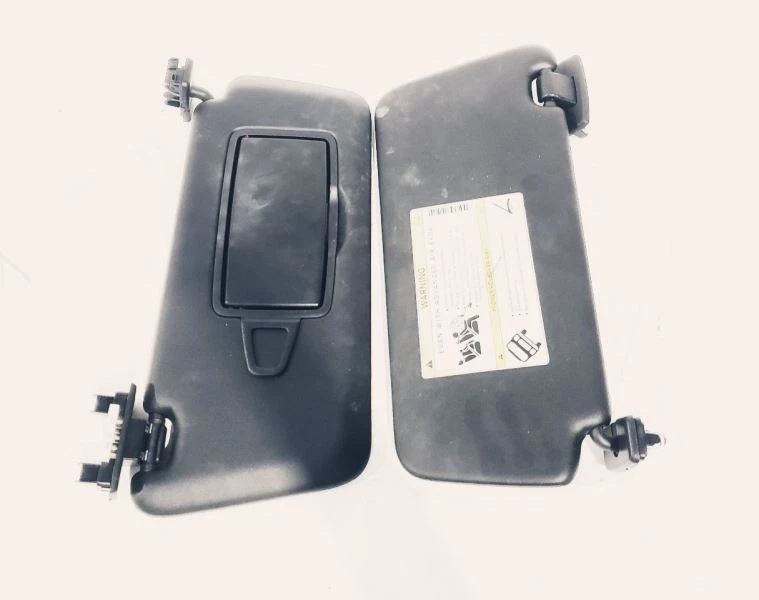 2018 2019 Mercedes-Benz GLA250 OEM Black Pair Sun Visor  - Image 2 of 4