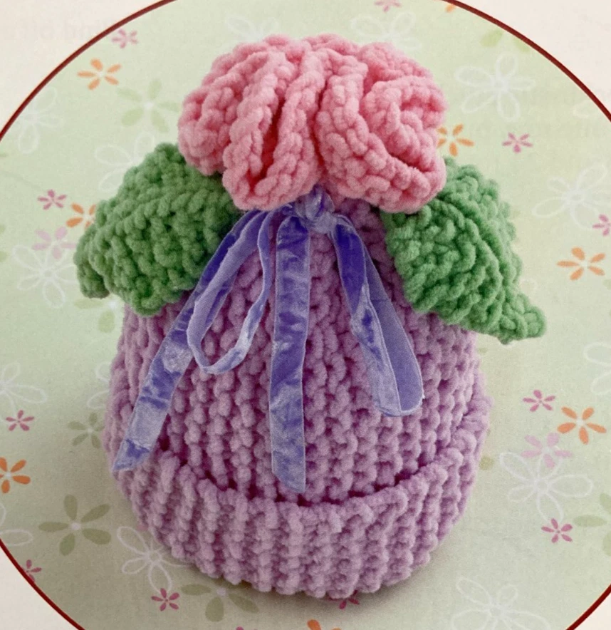 Warm Hats For Wee Noggins: knitting pattern book pumpkin turkey beanies reindeer - Image 2 of 4