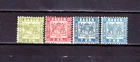 Germany Baden 1868 Mi 23-25 MLH