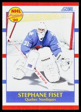 1990-91 Score - Prospect Stephane Fiset #415 (RC)