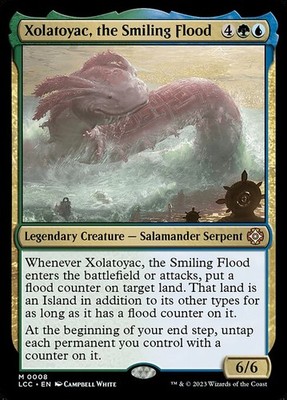 Xolatoyac, the Smiling Flood 8 M Foil LCC MTG NM