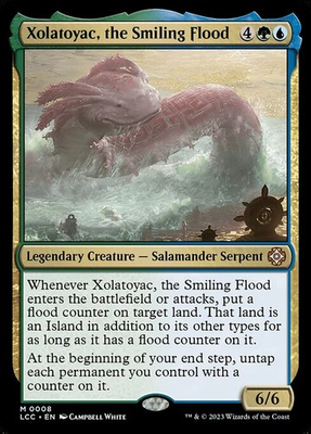 #ad Xolatoyac the Smiling Flood 8 M Foil LCC MTG NM $1.77