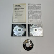 TOSHIBA Recovery Applications/Drivers Disks Satellite P200D/P205D Series Vista