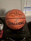 Larry Bird Signed Autograph PSA NBA Basketball with display case