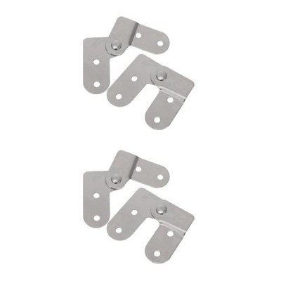 2 Pack Klappbare Leiterscharnier Dachboden Haken Hochleistungsscharnier