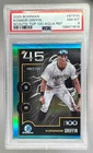 1819 Konnor Griffin 2025 Bowman Chrome Aqua Refractor Scouts' Top 100 /125 PSA 8