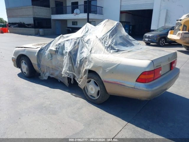 Lexus LS400 1999 manija de puerta trasera izquierda del lado del conductor dorado 4P7 Foto 4 de 4