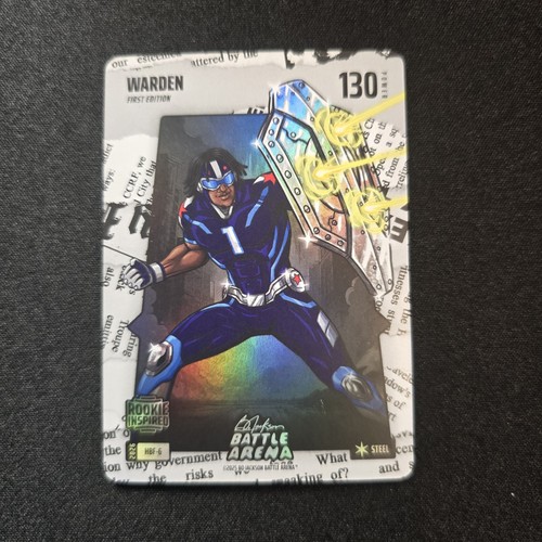 Bo Jackson Battle Arena Warden #130 1st Edition Rookie Inspired Insert Steel