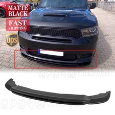 For Dodge Durango GT R/T SRT 2018-2020 V1 Matte Black Front Bumper Lip Splitter