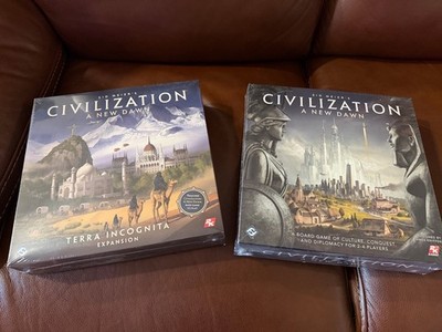 Sid Meier's Civilization: A New Dawn + Terra Incognita Expansion  NEW SEALED