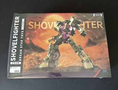 US Shipper New Transformation Dream Star Toys DST02-001 Shovel Fighter Figure